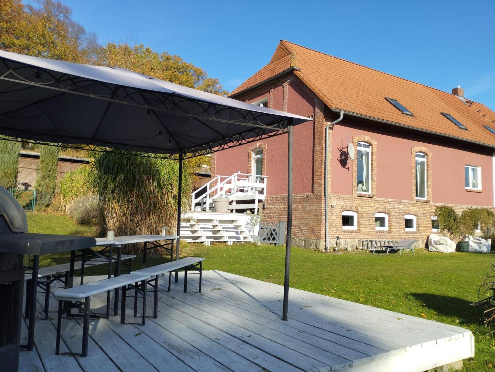 Inspektorenhaus Am Jagdschloss Mit Meerblick Hohen Niendorf Buitenkant foto